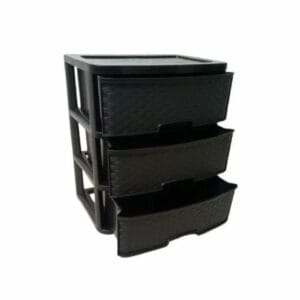 Cajonera 3 niveles Jumbo Plasty Met