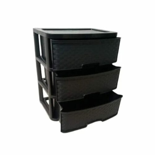 Cajonera 3 niveles Jumbo Plasty Met