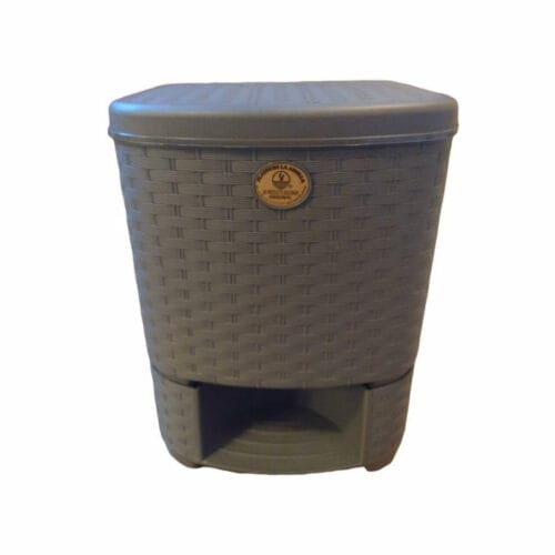 Bote Pedal Rattan 8 lts Ardilla
