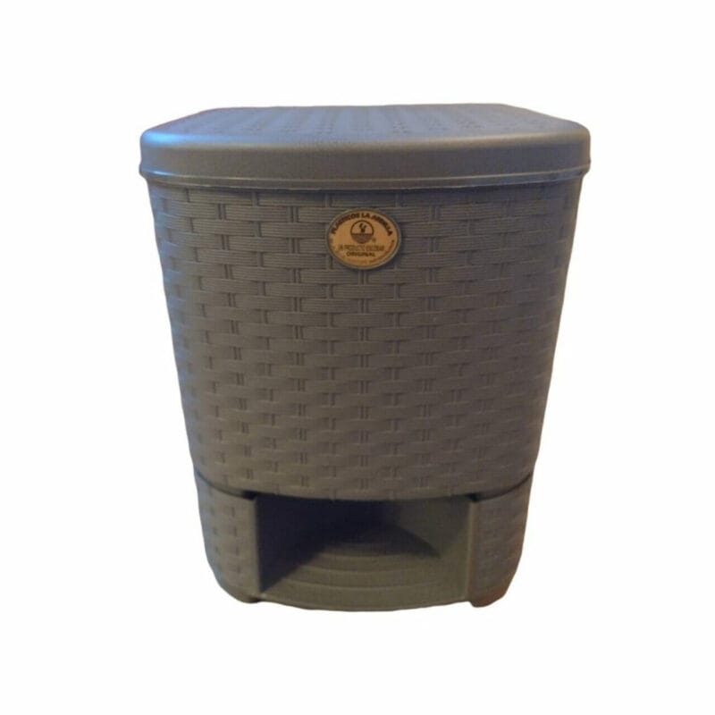 Bote Pedal Rattan 8 lts Ardilla