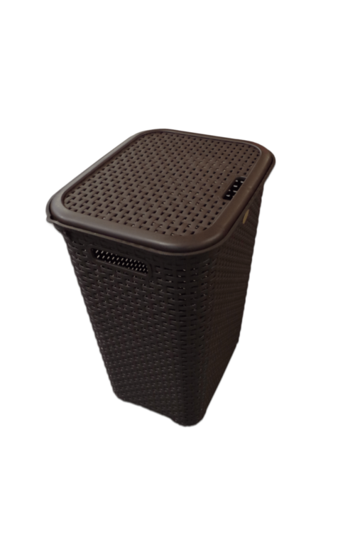 Cesto Rattan c/tapa Ardilla