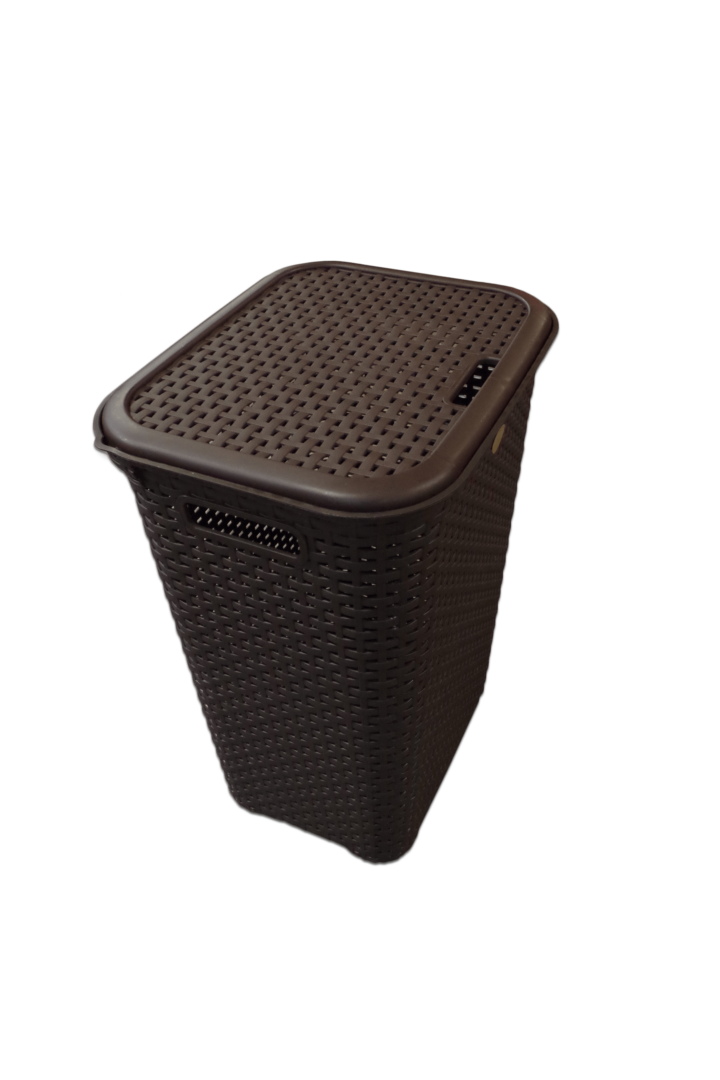 Cesto Rattan c/tapa Ardilla