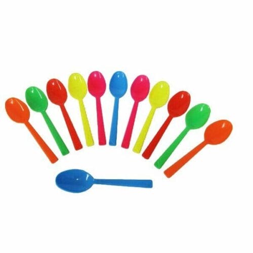 Cuchara Sopera Plastico Jgo. 12 Baquelita