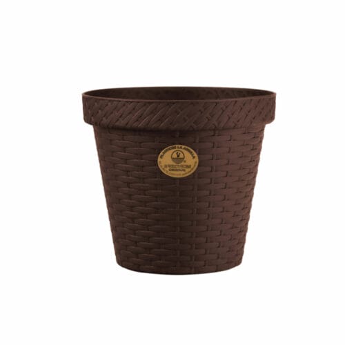 Maceta Rattan redonda D15 Ardilla