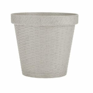 Maceta Rattan redonda D25 Ardilla