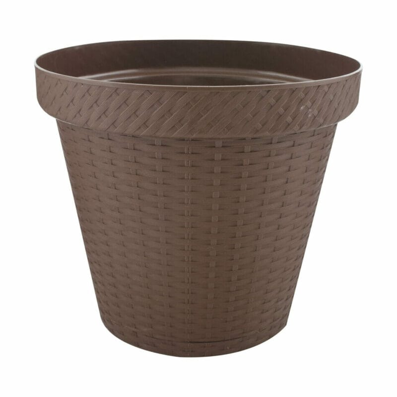 Maceta Rattan redonda D25 Ardilla