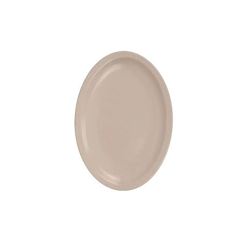 Plato Ovalado 11.5" Melamina Beige