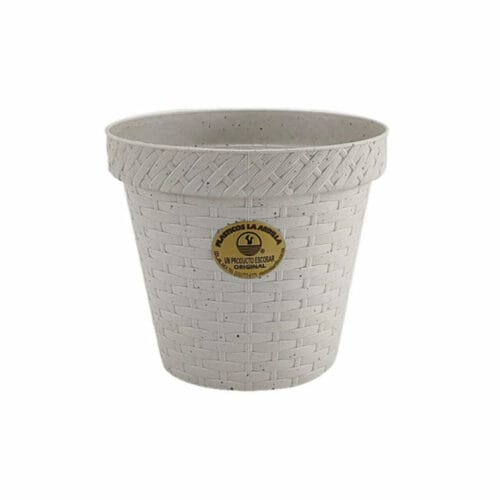 Maceta Rattan redonda D12 Ardilla